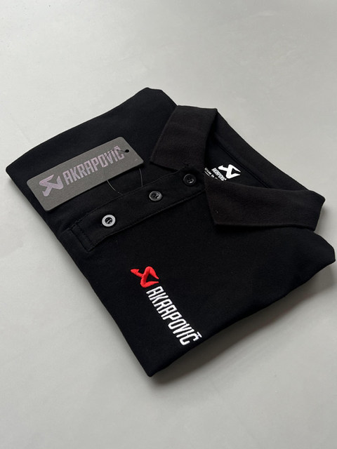 Scorpio motorcycle short-sleeved motorcycle breathable factory team uniform Akrapovic summer POLO shirt Motogp cotton T-shirt for men