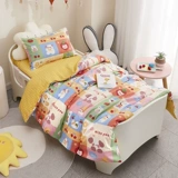 Одеяло для детского сада, хлопковый комплект, детский пододеяльник для кроватки для сна, 3 предмета, постельные принадлежности