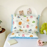 Детская летняя шелковая наволочка, детский шлем