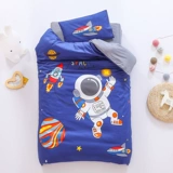 Одеяло для детского сада, хлопковый комплект, детский пододеяльник для кроватки для сна, 3 предмета, постельные принадлежности