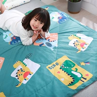 Семья динозавров [двойное летнее одеяло с печатью] KKX