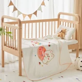 Хлопковое детское марлевое одеяло, летнее банное полотенце для новорожденных