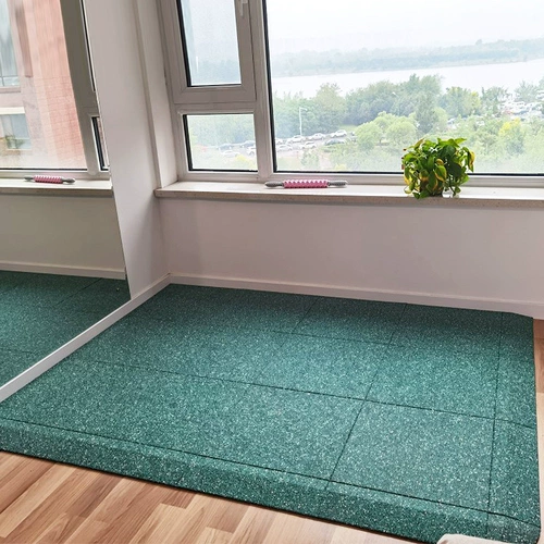 Ковер для спортзала для домашнего использования, спортивные гантели, увеличенная толщина