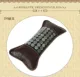 Shengyuan ngọc bích ngọc sưởi ấm điện cổ bảo vệ hồng ngoại xa tourmaline thư cổ tử cung gối tròn nam châm germanium Healing đá Maifan - Gối