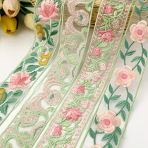 Lace Lace Accessories Small Fresh Heavy Work Solid Embroidered Flowers Diy Hanfu Neckline Drapes Augen Yarn Side Strips