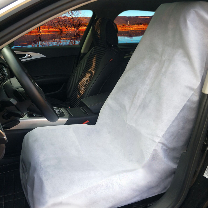 Car disposable non-woven seat cover Anti-fouling seat protective cover Non-woven car seat cushion seat cover 10 