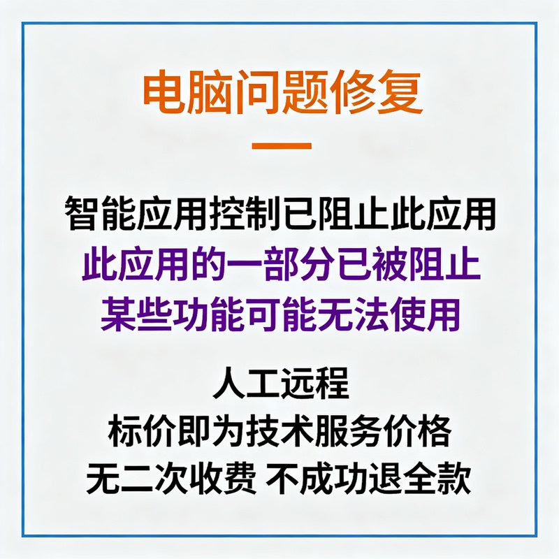 The Smart App Control Has Blocked a Portion of This App, and Some Functions May Not Be Available