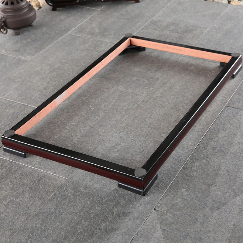 Home sitting room is I and contracted kung fu tea sets a rectangle big tea tray was toughened glass ceramic glass tea table