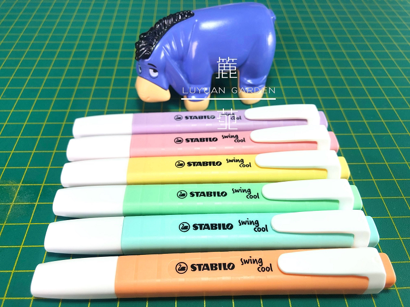 German STABLIO contempen 275 macarons colour notes pen 6 colours odorless notes pen-full amount