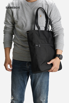 CORDURA ballistic nylon mens and womens tote bag shoulder handbag black tote shopping bag