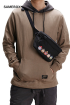 New ballistic nylon crossbody bag mens fashion brand bag Casual fanny pack street oblique shoulder bag womens trend chest bag small bag