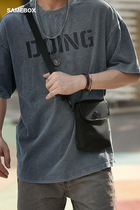 CORDURA Ballistic Nylon Shoulder Messenger BAG Mens MOBILE PHONE BAG trend WATERPROOF FIDLOCK MAGNET suction buckle backpack