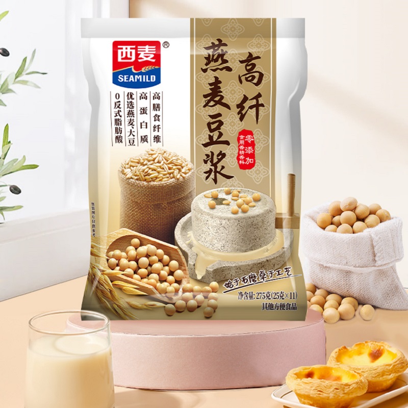 【西麦】高纤燕麦豆浆粉275g