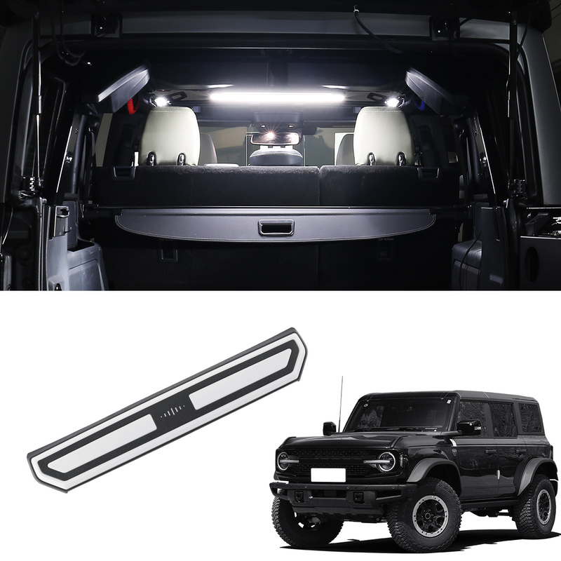 Suitable for Ford Bronco Interior Trunk Light Led Lighting Roof Light Full Interior Reading Light Accessories Suitable for Ford Bronco Interior Trunk Light Led Lighting Roof Light Full Interior Reading Light Accessories