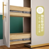 Маленький кроватный шкаф, узкий 20 см малого размера минималистский минималистский узкий маленький маленький кроватный шкаф