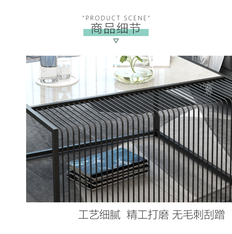 Căn hộ đơn Bắc Âu căn hộ nhỏ một vài nội thất phòng khách bàn trà sáng tạo không gian đơn giản và thiết thực - Bàn trà bàn trà sofa giá rẻ