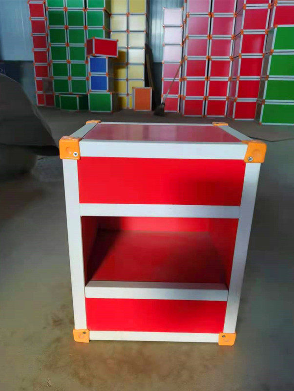 Campus ladder three-story four-story steel frame structure wooden keel chorus platform speech photo podium student lockers