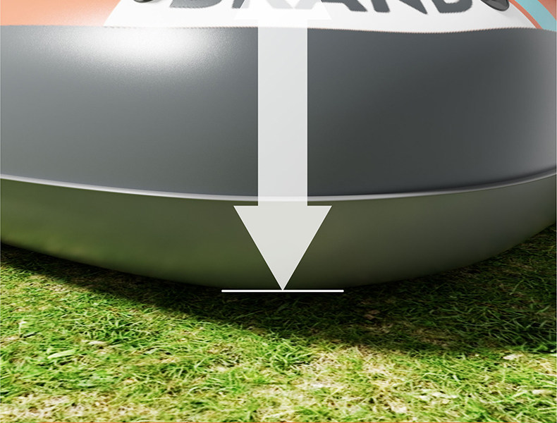 Рыболовное судно 皮画艇充气船加厚橡皮艇折叠钓鱼船路亚艇户外漂流小船野钓捕鱼船