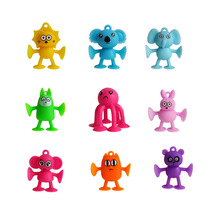 Cross-border cute sucker animal doll TPR soft rubber simulation animal elephant rabbit octopus monkey doll gift