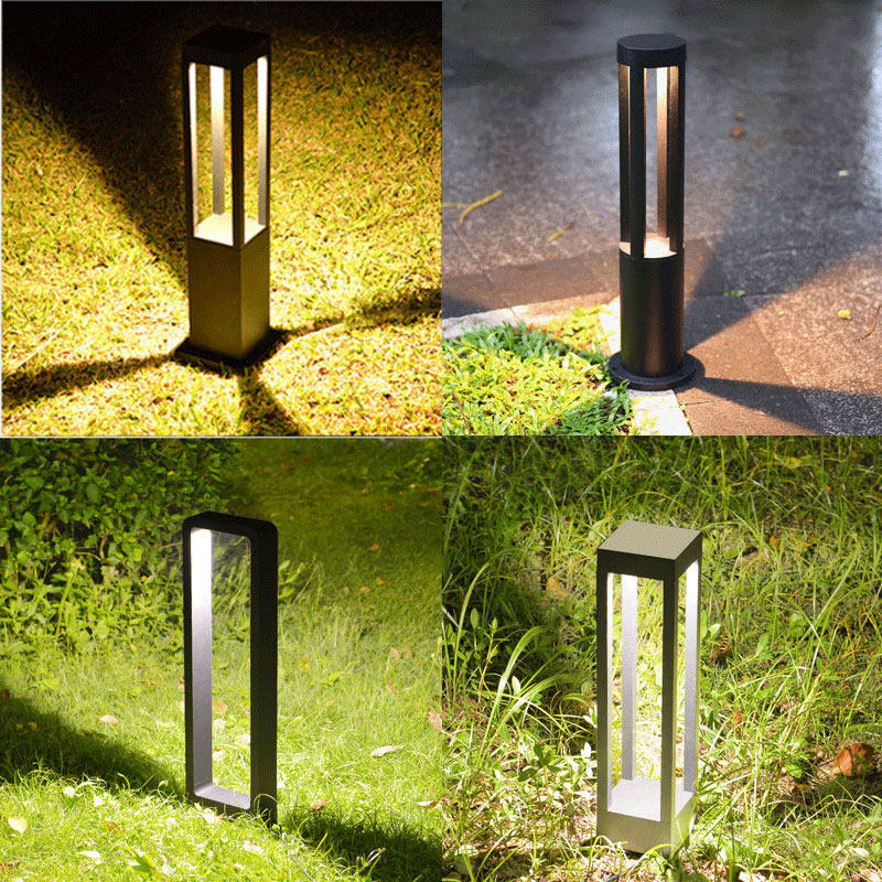 LED Outdoor Waterproof Lawn Lawn Lamp Street LightsVilla Garden Park Garden Simple Square Garden Landscape Landscape Lighting