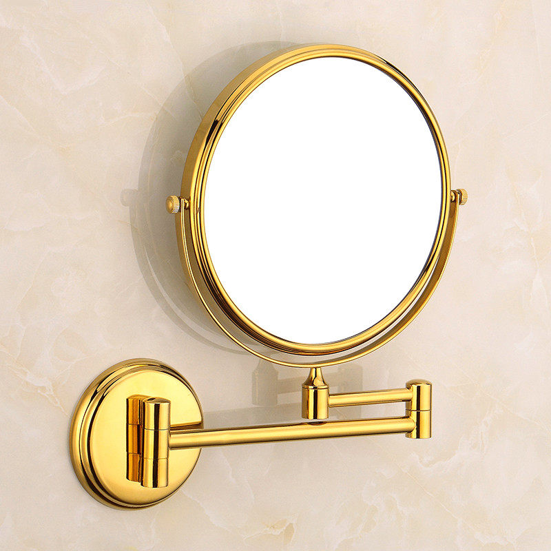 Bathroom mirror Toilet wall self-adhesive bathroom bathroom mirror wall no-hole toilet make-up mirror