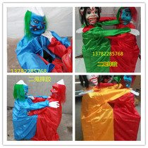 Two Ghosts Wrestling props folk drama stage performance Yangko supplies social Fire factory direct sales