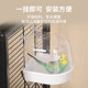 Weibi Bird Bath Box Bathtub Peony Budgie Supplies Bird Toys Large Artifact Bird Accessories