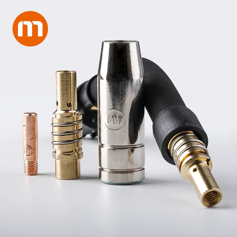 Ruiling nbc200gw gas protection welding machine accessories mig270 second protection welding gun accessories Mino 15ak protective sleeve gun nozzle