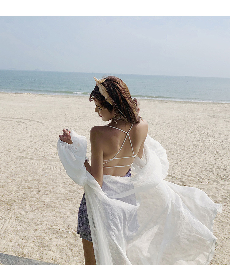 Sexy cross-back quấn ngực dưới dây đeo vest hoang dã không có vòng ngực thép tập hợp với ngực pad ống đồ lót hàng đầu do lot nu