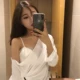 Sexy ren sling vẻ đẹp trở lại vest mỏng băng bó ngực dưới mà không có vòng thép áo ngực tập hợp với ngực pad ống đồ lót hàng đầu áo lót nữ mút dày
