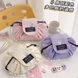 Косметичка, портативная вместительная и большая сумка через плечо, сумка для хранения для путешествий, на шнурках, коллекция 2023