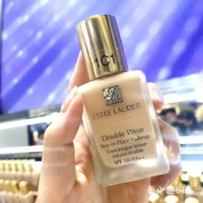 Oil skin mother Estee Lauder DW Long-lasting Liquid Foundation Double Wear oil control concealer free pressing head