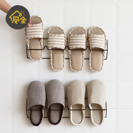 浴室拖鞋架壁挂式鞋架简易家用省空间宿舍经济
