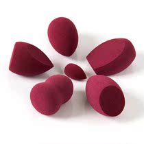 Christmas wine red series beauty eggs 5 combinations Water drop gourd chamfered PONY puff becomes larger