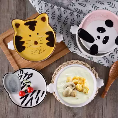 Instant noodle bowl with lid large student Bowl soup bowl Japanese tableware creative lunch box instant noodle bowl chopsticks set instant noodle cup
