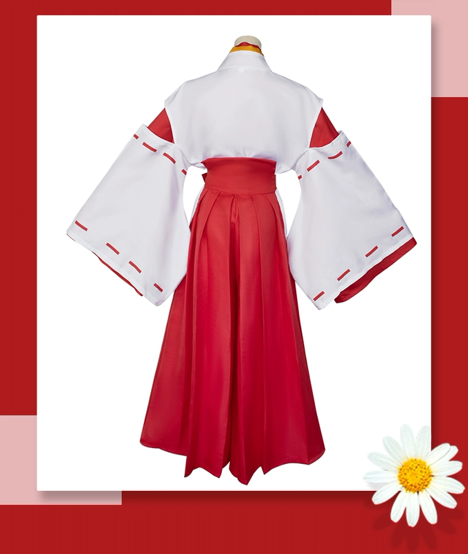 venti genshin cosplay Genshin Impact cos server Inazuma Castle Miko Hanasanri cosplay game anime nhập vai bộ đồ yae costume