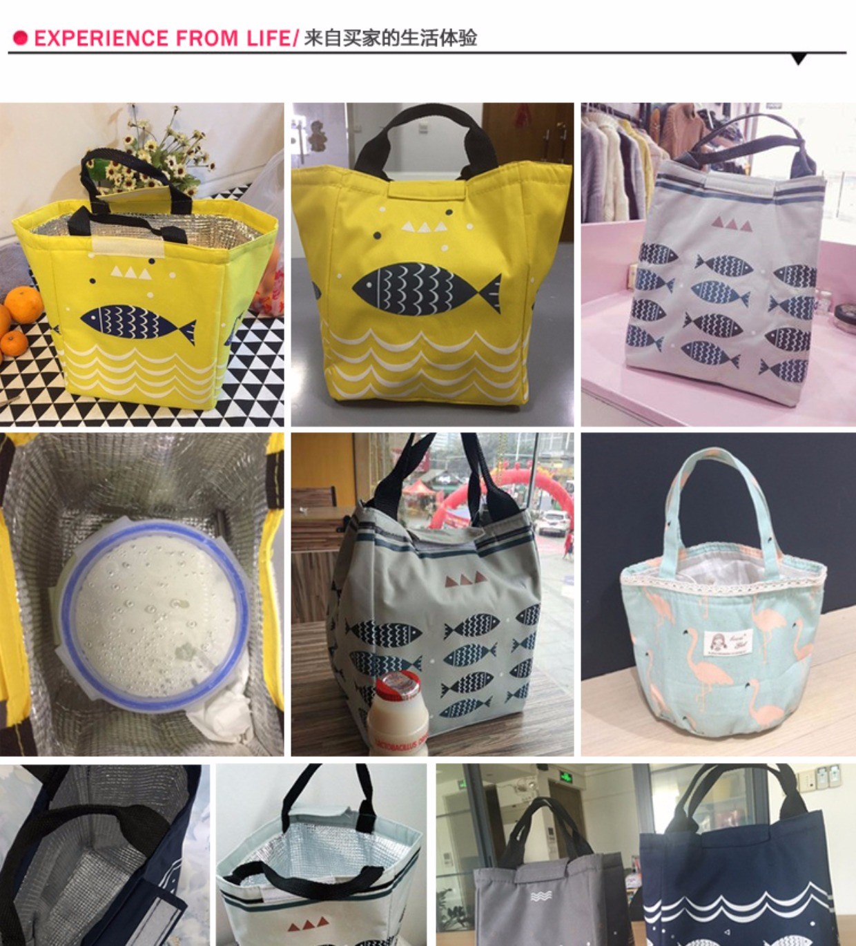 hộp bento giữ nhiệt Còng tay túi vải nam có túi ăn trưa, hộp ăn trưa, túi tote, nhân viên văn phòng, công suất vuông nhỏ, bảo hiểm lớn - Hộp cơm điện sưởi ấm hộp cơm hâm nóng magic