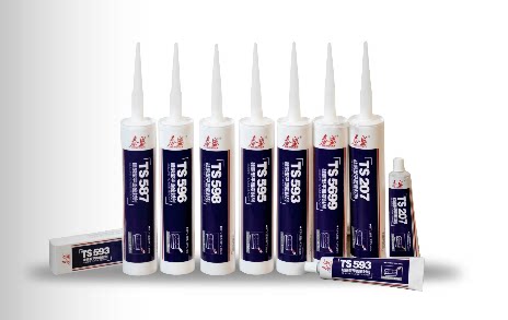 Yantai Taisheng TS587 silicone flat sealant 85g Taisheng glue