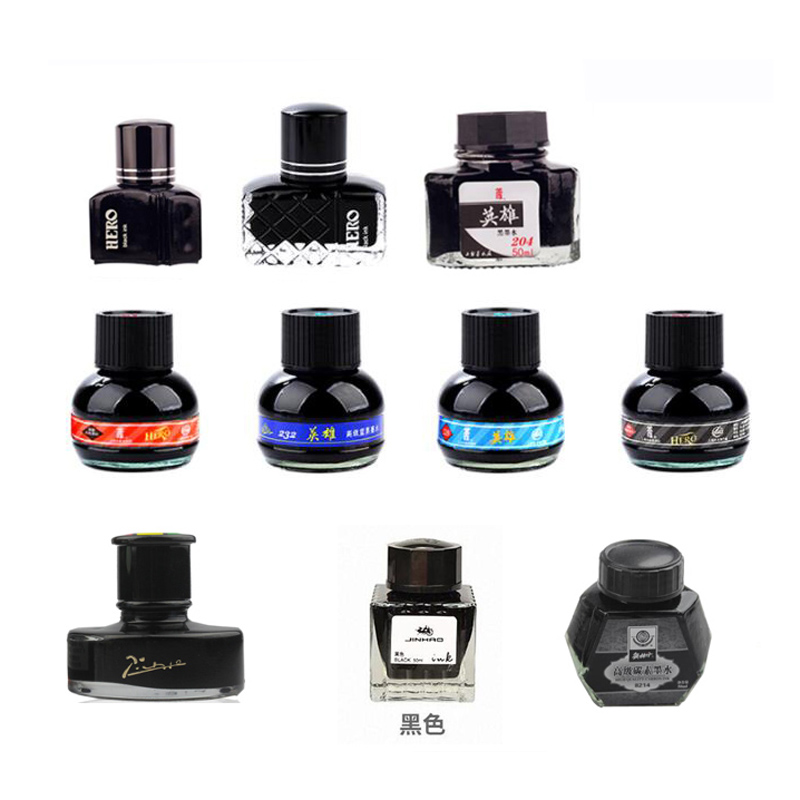 English pen ink Pen ink Carbon ink 60ML BLACK blue ink Blue red color ink 234 233 232 231 PICASSO Olindan ink