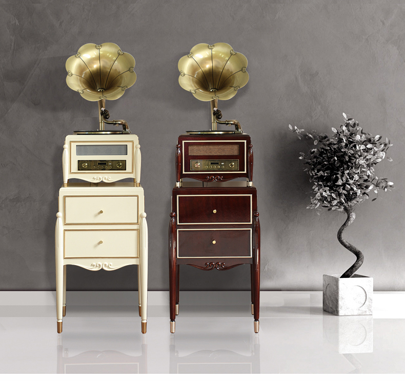 đầu đĩa than denon dp-400	 Tang Yun Kiểu ghi âm phong cách Bắc Âu retro ghi âm đa chức năng phòng khách dau dia than