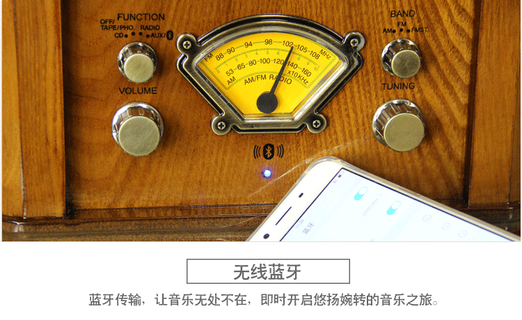 đầu đĩa than loa kèn	 Máy ghi âm Tangdian retro Phòng khách Châu Âu LP vinyl máy ghi âm đài phát thanh cũ 	đầu đĩa than denon dp-1200