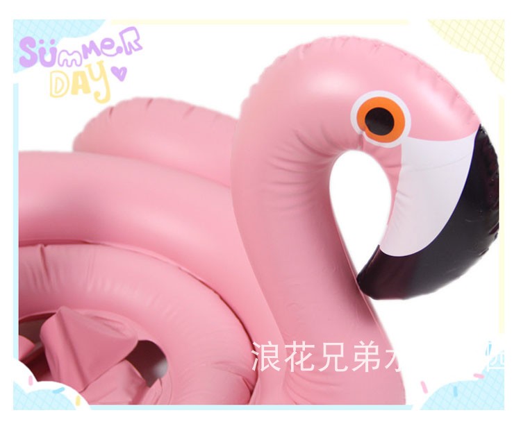 Em bé bơm hơi thiên nga trắng ngồi vòng flamingo trẻ em bơi vòng đời trẻ em vòng nhẫn em bé phao bơi chống lật cho bé