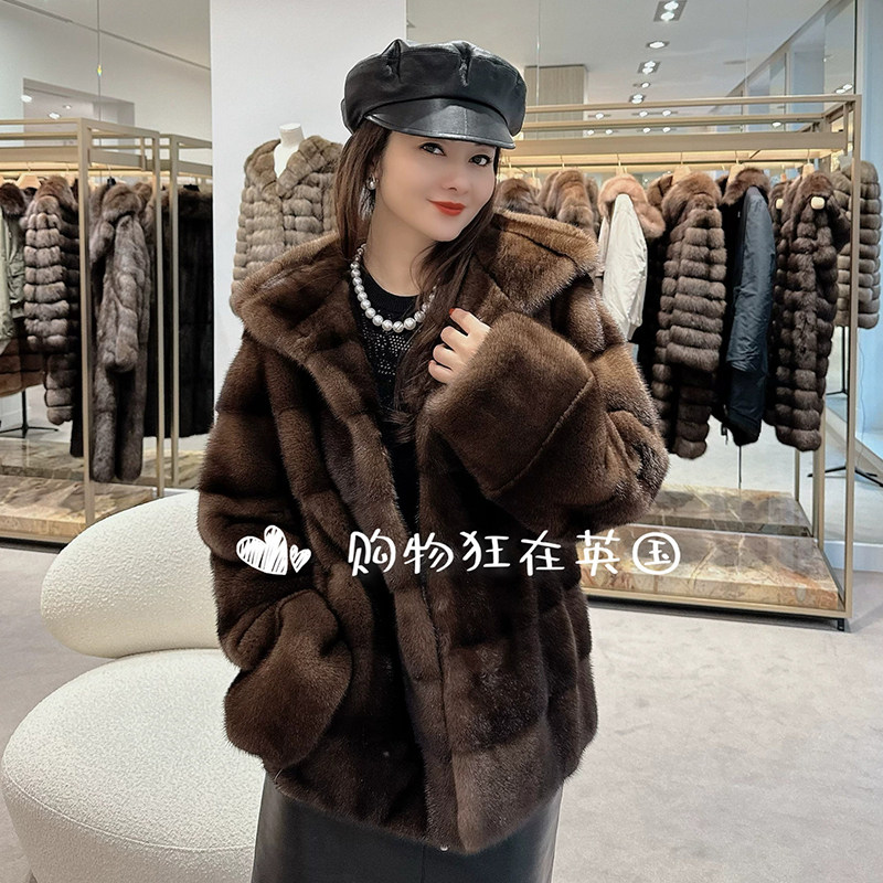 咨询~ 特!YVES SALOMON 伊夫.萨洛蒙 皮草世家 23WYV32165VMLX