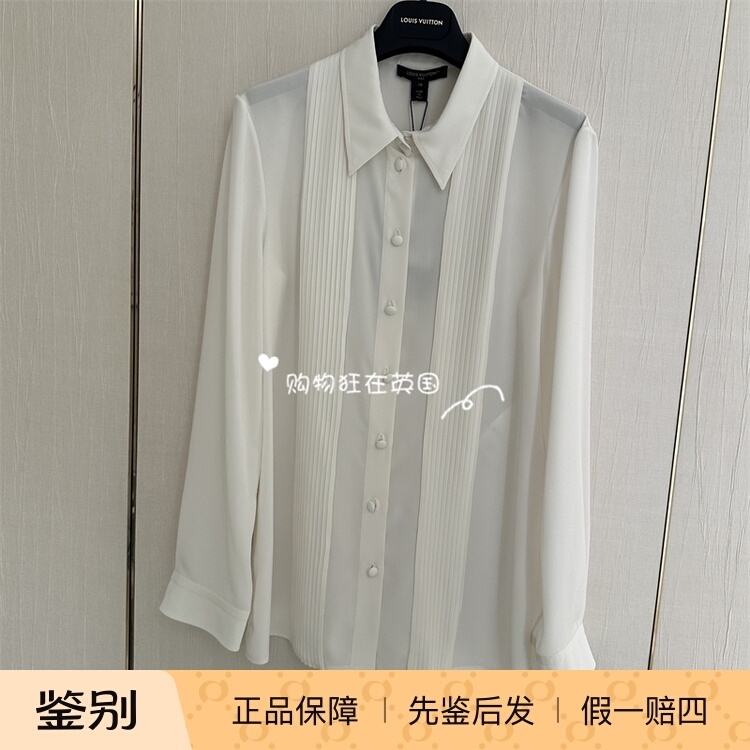 Louis Vuitton Lv 26 Autumn and Winter New Women's Pleated Shirt Top 1Akuut Louis Vuitton Lv 26 Autumn and Winter New Women's Pleated Shirt Top 1Akuut