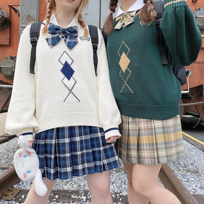 30% off [Towntan High School] Homemade Japanese-style versatile JK thick-knit sweater for students