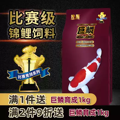 Shenyang giant scale competition-grade koi feed, color and body enhancement, koi fish food, red fish food, ornamental fish feed particles