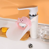 Модель медведя - прозрачный силиконовый материал розового цвета, двойного назначения.