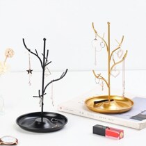 Nordic ins light luxury key branches storage artifact creative simple home door jewelry dressing table display stand