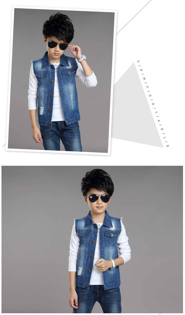 Gilet enfant BABY en toile - Ref 2069176 Image 25