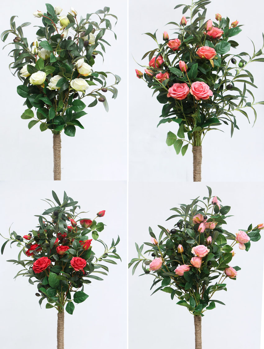 2018 wedding all-match forest series photo holding flowers high-end Korean berries holding a lot of long travel clapping hands holding flowers